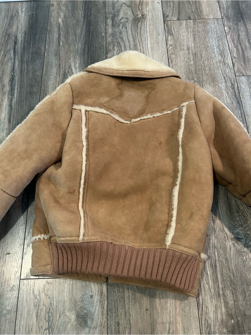 Vintage Levi’s 1984 Olympic Sheepskin Jacket Women’s Size 4 Very Nice - Picture 11 of 16